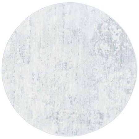 Safavieh 10 x 10 ft. Traditional Brentwood Round Rug; Ivory & Grey BNT822A-10R